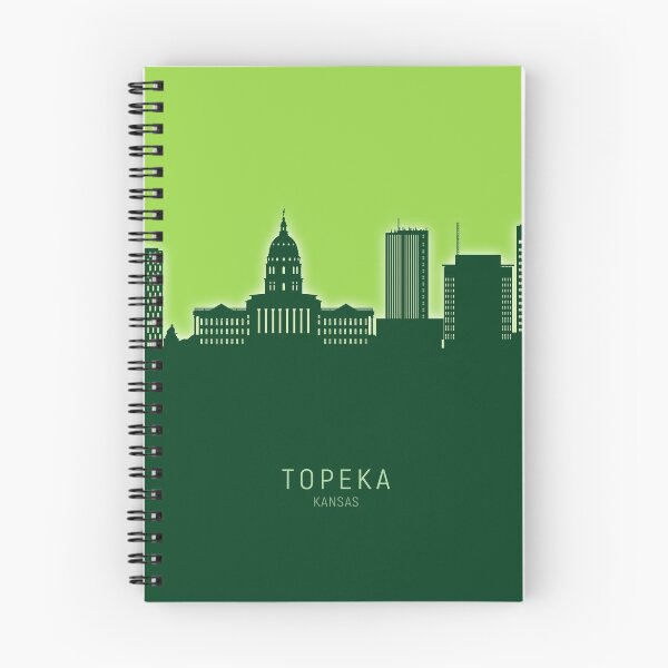 Item preview, Topeka Wyoming Skyline designed and sold by ArtPrints.