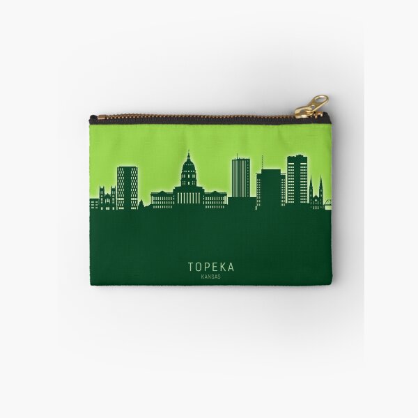 Artikelvorschau, Topeka Wyoming Skyline entworfen und verkauft von ArtPrints.