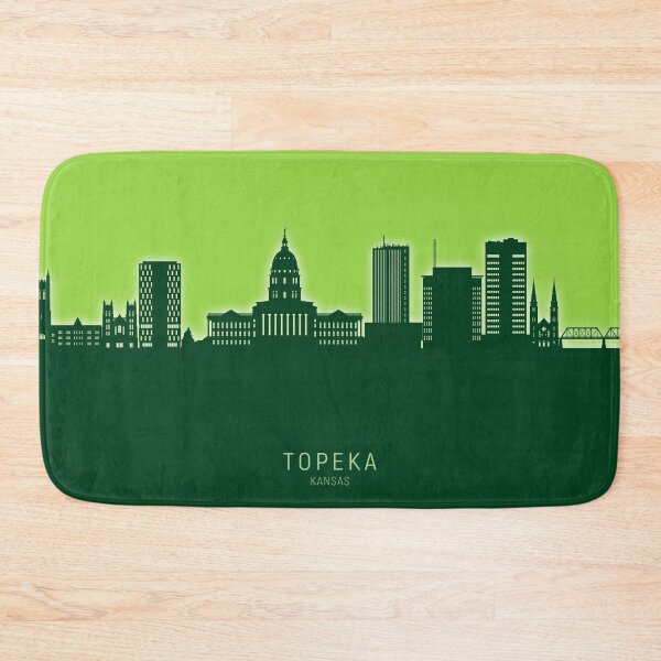 Item preview, Topeka Wyoming Skyline designed and sold by ArtPrints.