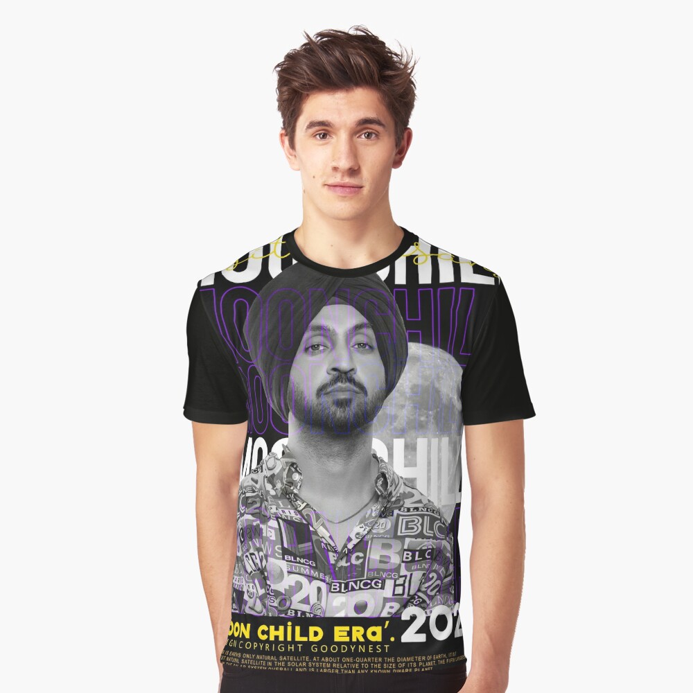 Moonchild Diljit dosanjh Essential T-Shirt for Sale by goodynestus