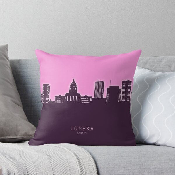 Item preview, Topeka Wyoming Skyline designed and sold by ArtPrints.