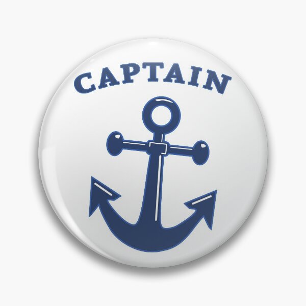 Item preview, Nautical Boat Captain Anchor designed and sold by ThreadsNouveau.