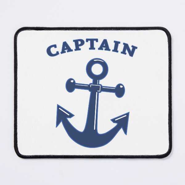 Item preview, Nautical Boat Captain Anchor designed and sold by ThreadsNouveau.