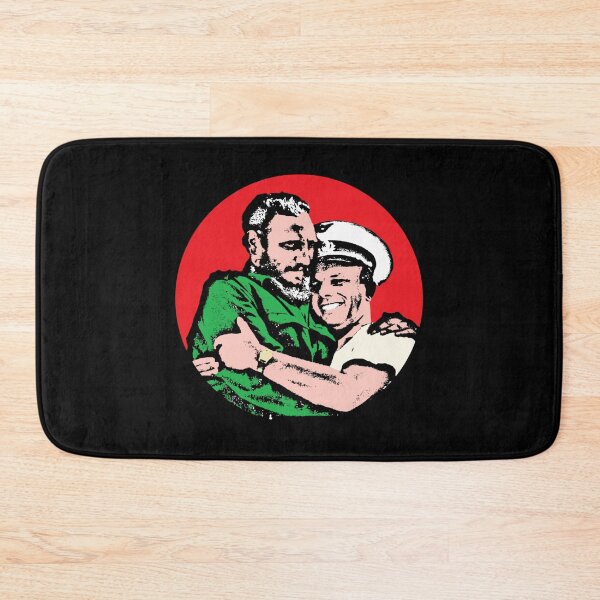 Item preview, Fidel Castro And Yuri Gagarin Stencil designed and sold by RevolutionInPaint.