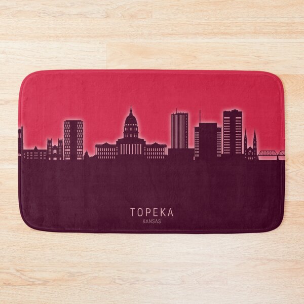 Item preview, Topeka Wyoming Skyline designed and sold by ArtPrints.