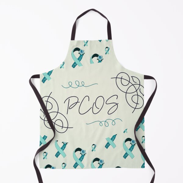 Item preview, Polycystic Ovary Syndrome Awareness, PCOS Ribbon Pattern designed and sold by AnsDesigns.