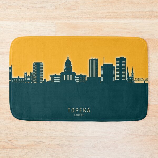 Item preview, Topeka Wyoming Skyline designed and sold by ArtPrints.