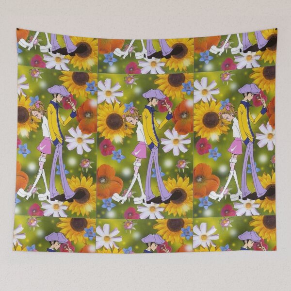 Item preview, Mikako Kouda and Tsutomu Yamaguchi flowers,  - gokinjo monogatari ( neighbourhood story) designed and sold by Zesiz.