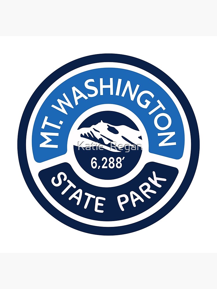 "Mount Washington State Park New Hampshire Sticker" Poster for Sale by