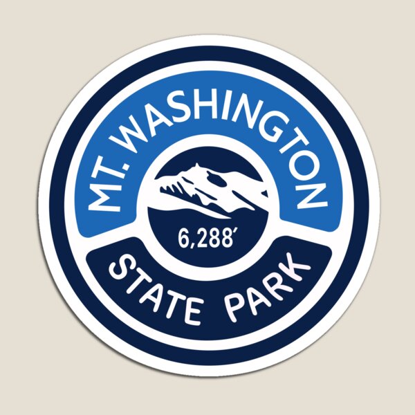 Item preview, Mount Washington State Park New Hampshire Sticker designed and sold by Katie  Regan.