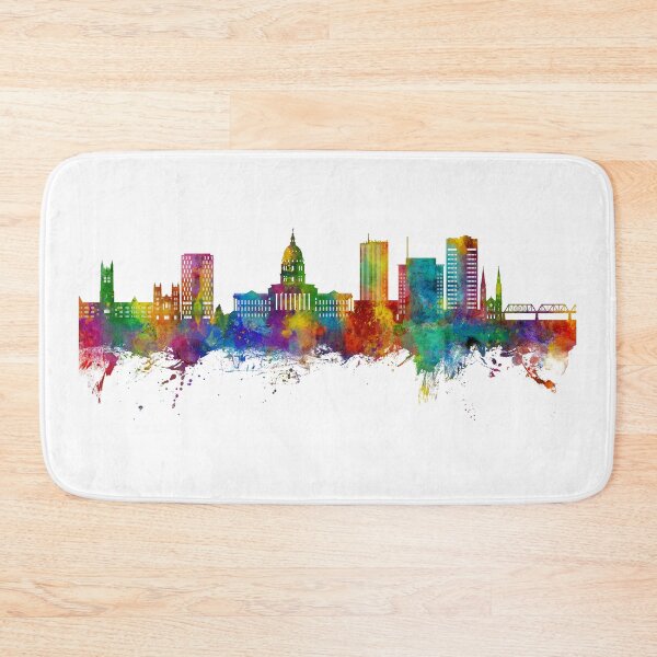 Item preview, Topeka Wyoming Skyline designed and sold by ArtPrints.