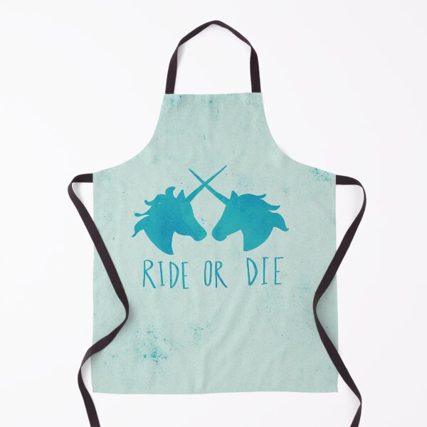 Item preview, Ride or Die x Unicorns x Turquoise designed and sold by Leah Flores.