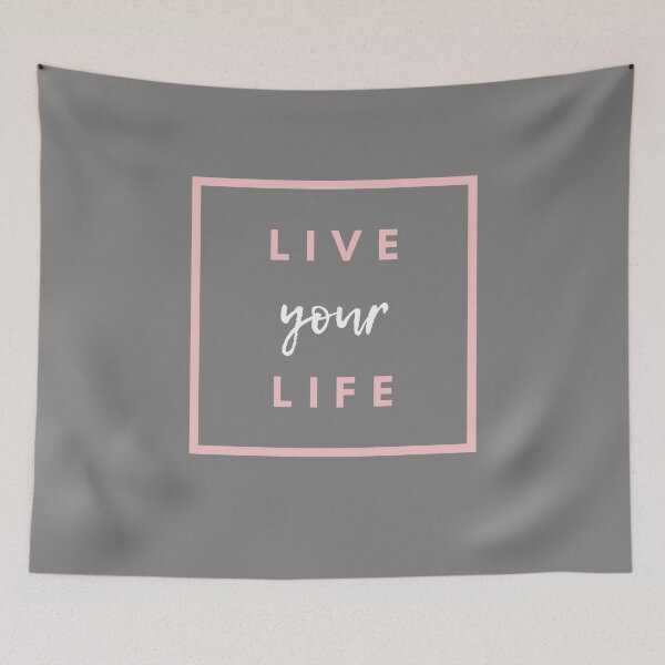 Item preview, Live Your Life designed and sold by The Long's Way Home.