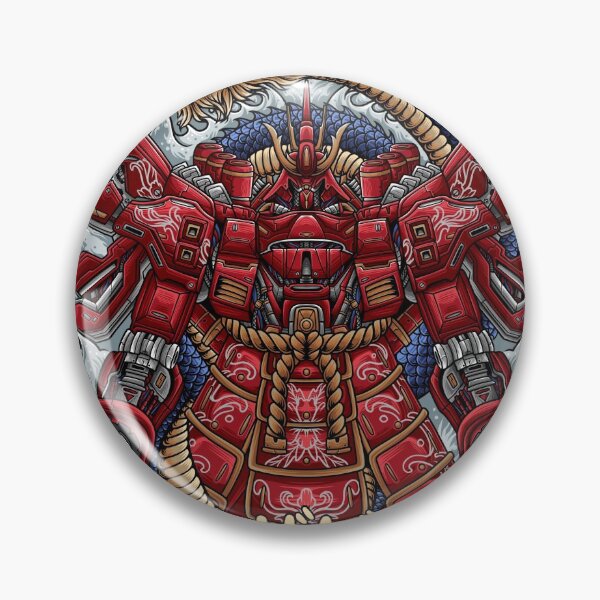 Item preview, red sazabi dragon designed and sold by momon artwork.