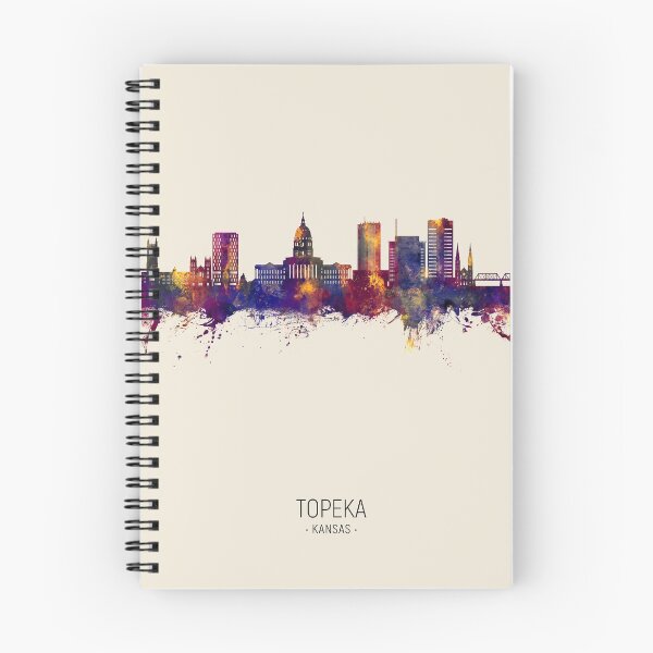 Item preview, Topeka Wyoming Skyline designed and sold by ArtPrints.