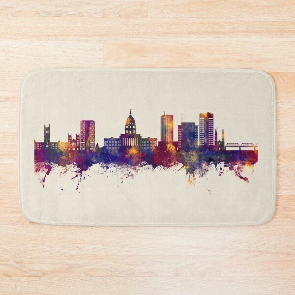 Item preview, Topeka Wyoming Skyline designed and sold by ArtPrints.