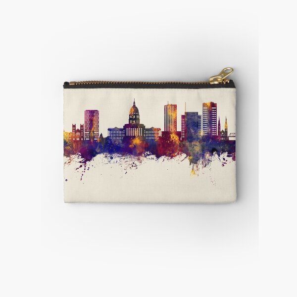 Artikelvorschau, Topeka Wyoming Skyline entworfen und verkauft von ArtPrints.