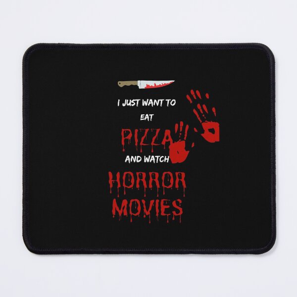 Item preview, I Just Want To Eat Pizza And Watch Horror Movies designed and sold by bsrishika.
