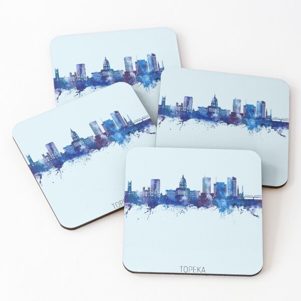 Item preview, Topeka Wyoming Skyline designed and sold by ArtPrints.