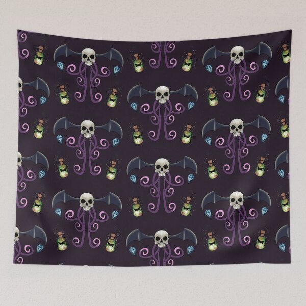 Item preview, Tattoo Tentacle Skull designed and sold by Sheletor.