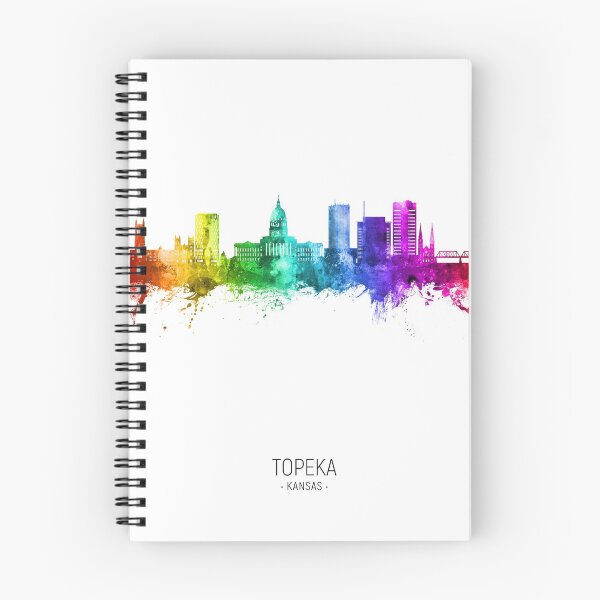 Item preview, Topeka Wyoming Skyline designed and sold by ArtPrints.