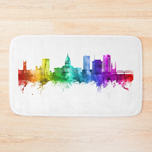 Item preview, Topeka Wyoming Skyline designed and sold by ArtPrints.