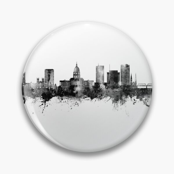 Item preview, Topeka Wyoming Skyline designed and sold by ArtPrints.