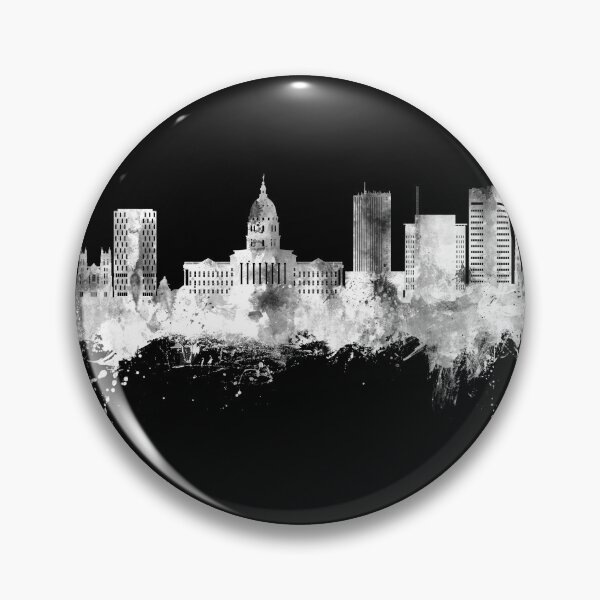 Item preview, Topeka Wyoming Skyline designed and sold by ArtPrints.