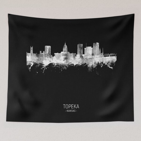 Item preview, Topeka Wyoming Skyline designed and sold by ArtPrints.