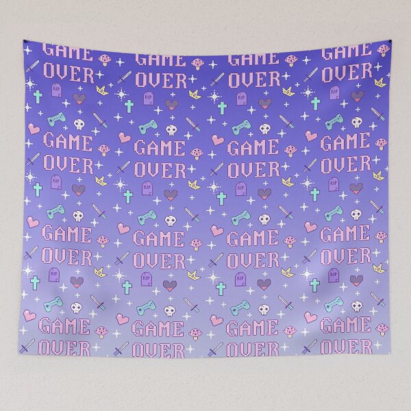 Item preview, Game Over (pastel) designed and sold by Miss Lunaria.