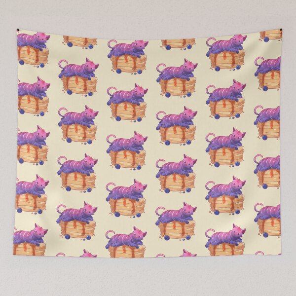 Item preview, Cat Pancake Stack designed and sold by GalaxyChicken.