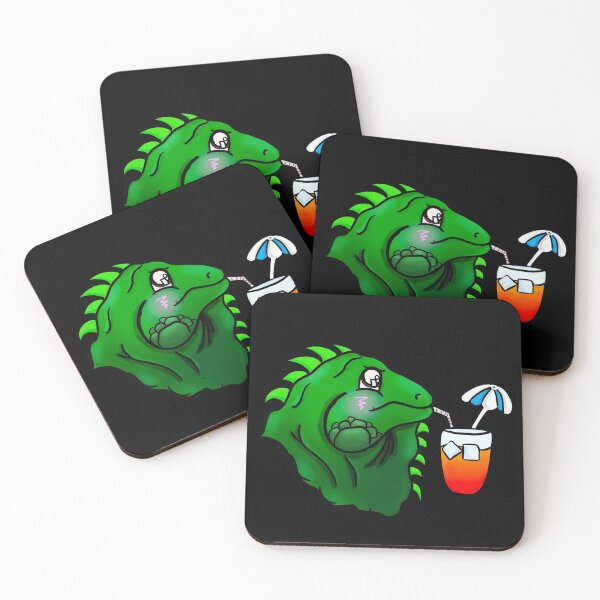 Item preview, Summer Iguana Black designed and sold by BioLushGraphics.