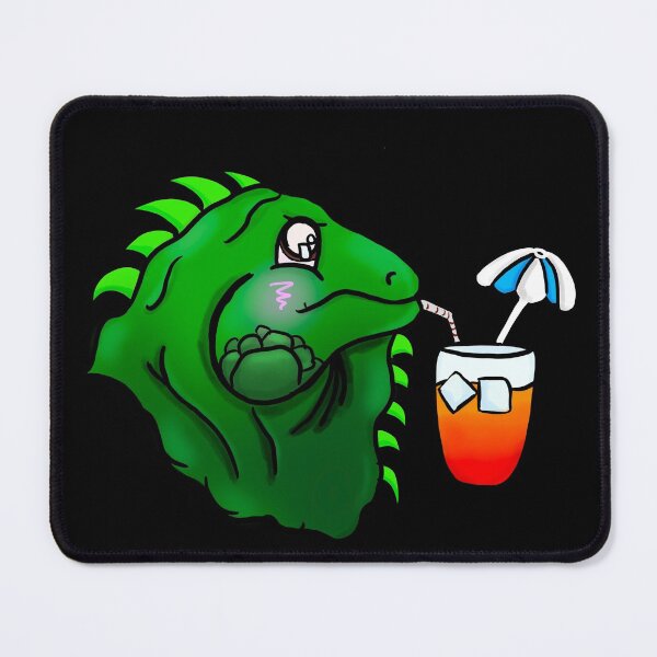 Item preview, Summer Iguana Black designed and sold by BioLushGraphics.