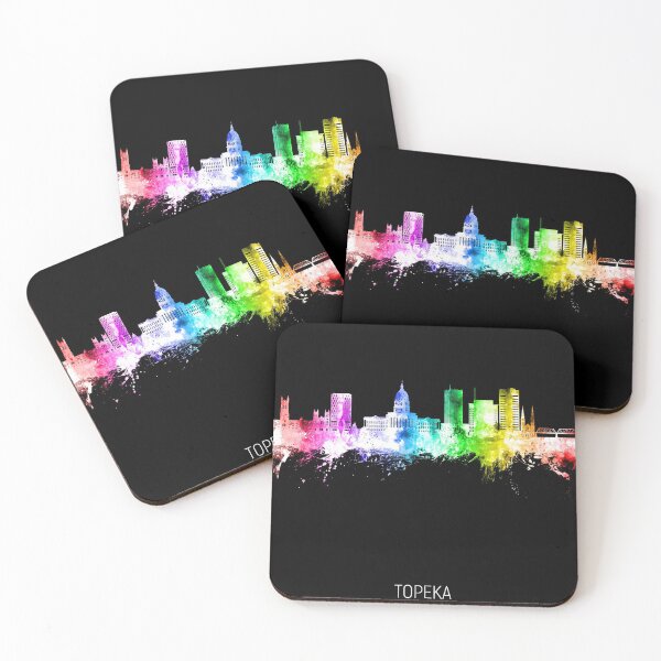 Item preview, Topeka Wyoming Skyline designed and sold by ArtPrints.