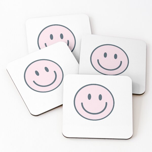 Item preview, Cute Smiley Face Navy and Pink designed and sold by MadeByAyla.