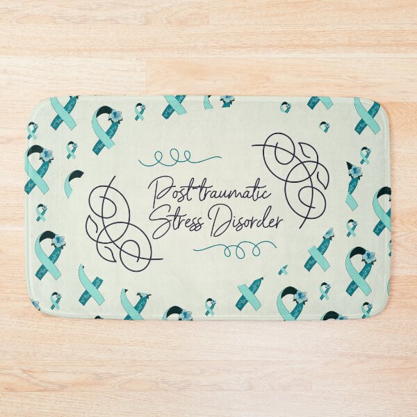 Item preview, PTSD Awareness, Post-traumatic Stress Disorder Ribbon Pattern designed and sold by AnsDesigns.