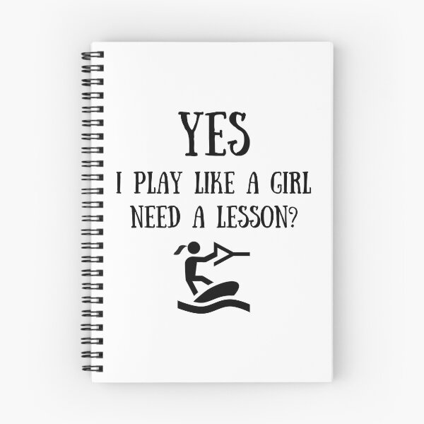 Item preview, Wakeboarding: Yes I play like a girl, Need a lesson? designed and sold by TheGreenGoat.