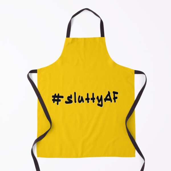 Item preview, #sluttyAF - Black Text designed and sold by caknuck.