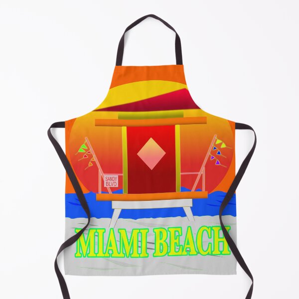 Item preview, Colorfully Vibrant Miami Beach designed and sold by EdwardMonet.