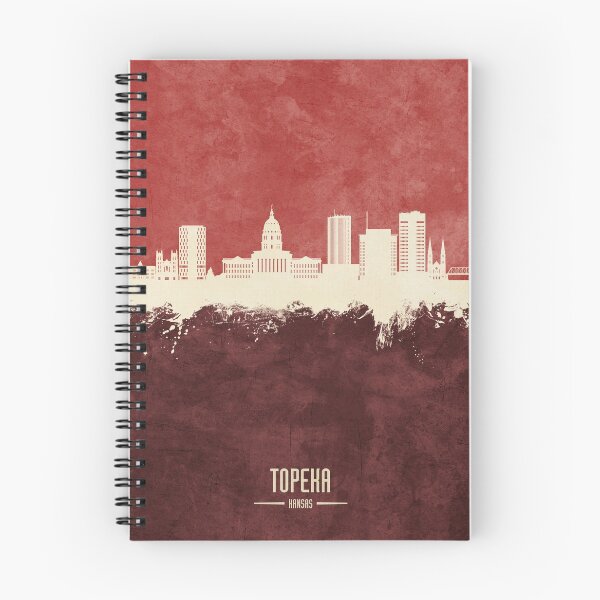 Item preview, Topeka Wyoming Skyline designed and sold by ArtPrints.