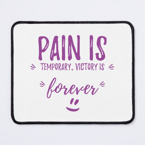 Item preview, Pain is Temporary, Victory is Forever (7) designed and sold by Fit & Fun Gallery.