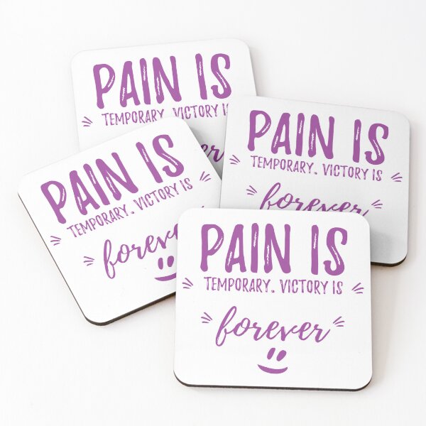 Item preview,  Pain is Temporary, Victory is Forever (7) designed and sold by Fit & Fun  Gallery.