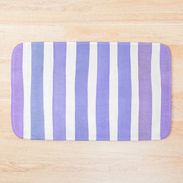 Item preview, Watercolor violet seamless vertical stripes designed and sold by Spring-Sun.