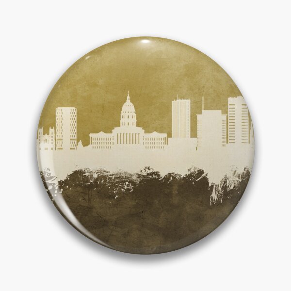 Item preview, Topeka Wyoming Skyline designed and sold by ArtPrints.