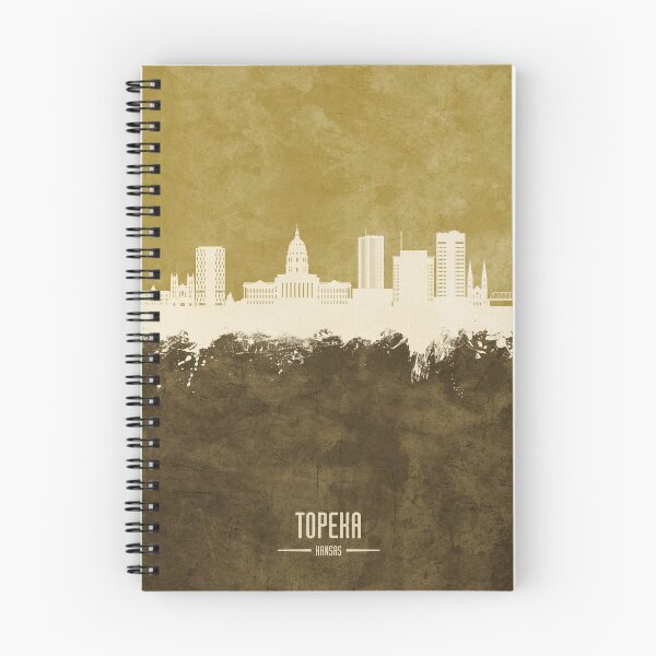 Item preview, Topeka Wyoming Skyline designed and sold by ArtPrints.