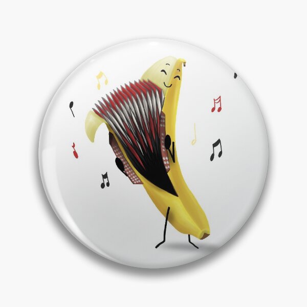 Item preview, banana with accordion designed and sold by bettiena.