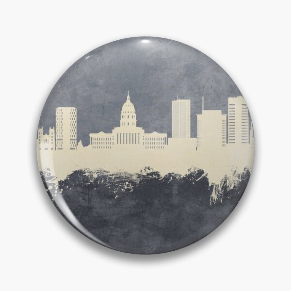 Item preview, Topeka Wyoming Skyline designed and sold by ArtPrints.