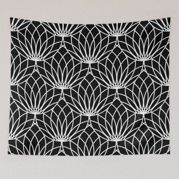 Item preview, Floral Pattern With Black Background designed and sold by TeeFashionShop.