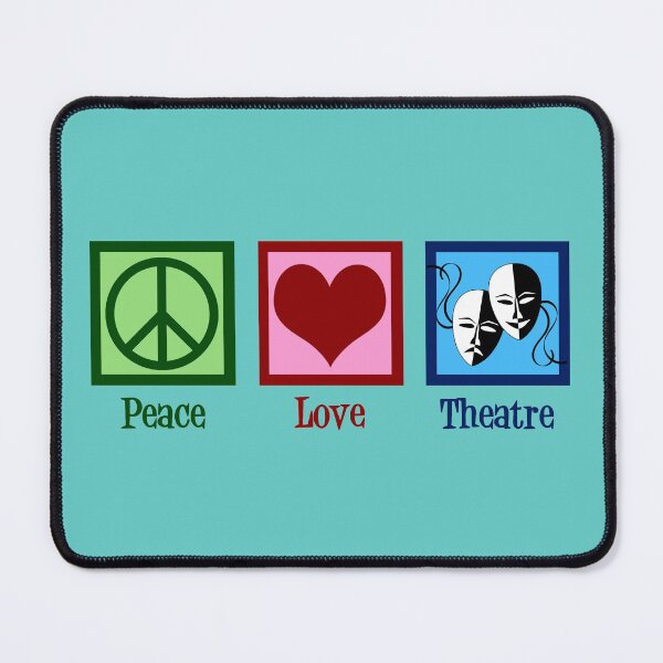 Item preview, Peace Love Theatre designed and sold by Epic Love Designs.