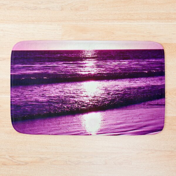 Item preview, Purple Ocean Sand Beach Waves Sunset designed and sold by Piper-Deals.